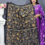 Kantha Work Orna Design On Black