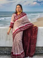 Gift Idea Batik Silk Saree Combo