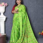 Soft Silk Hand Work Saree