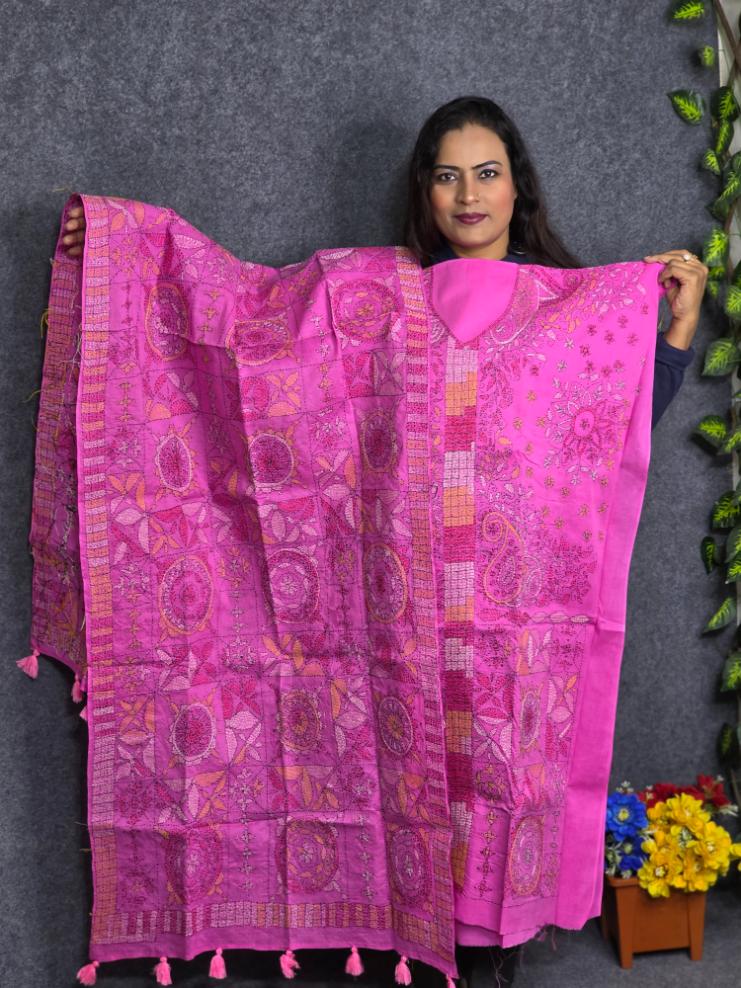 Pink colour dress