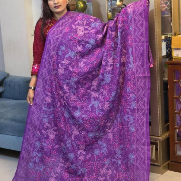 Purple color orna