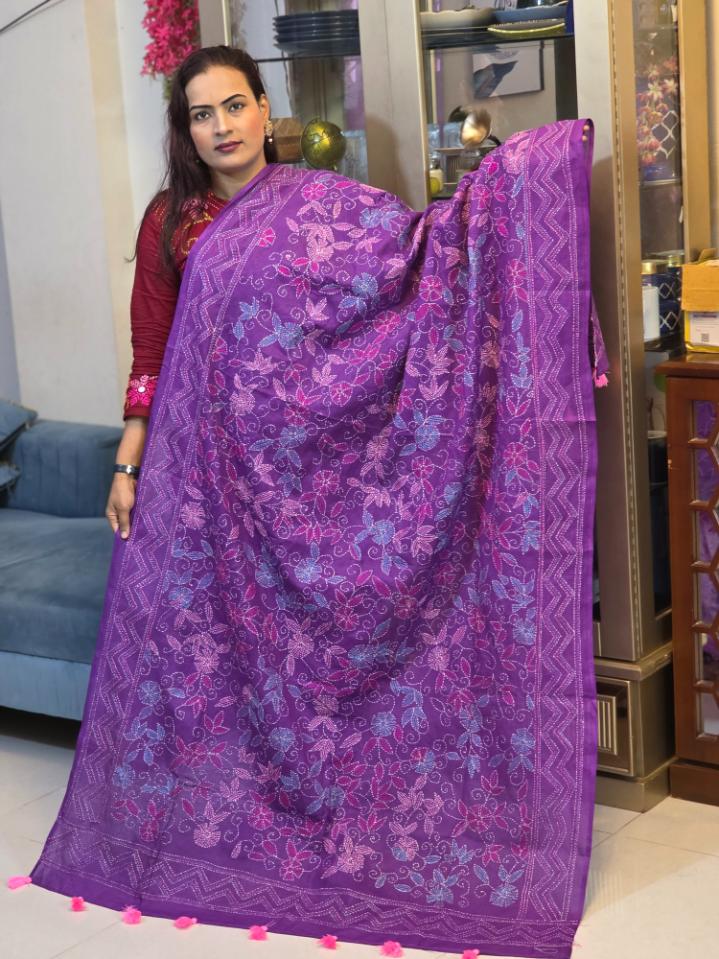 Purple color orna