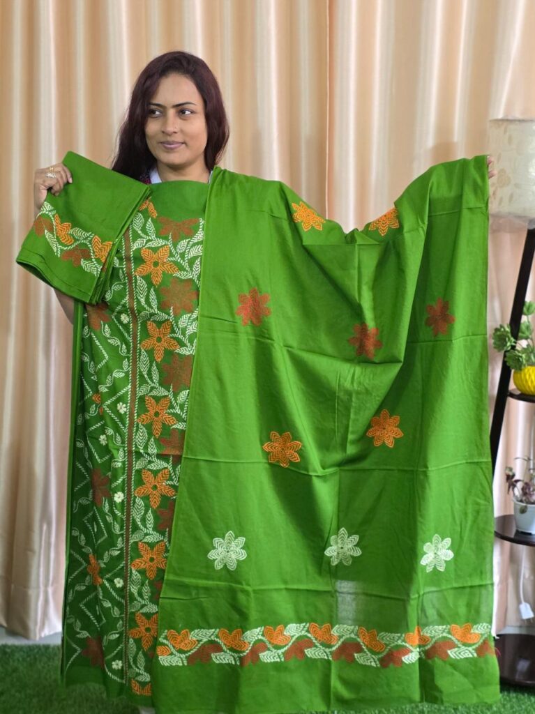 Green Unstitch 3pcs