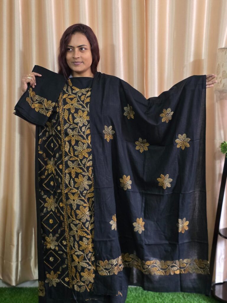 Black Exclusive Hand Work 3pcs